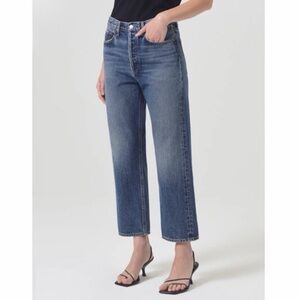Agolde 90s Mid Rise Straight Leg Jean, Size 25